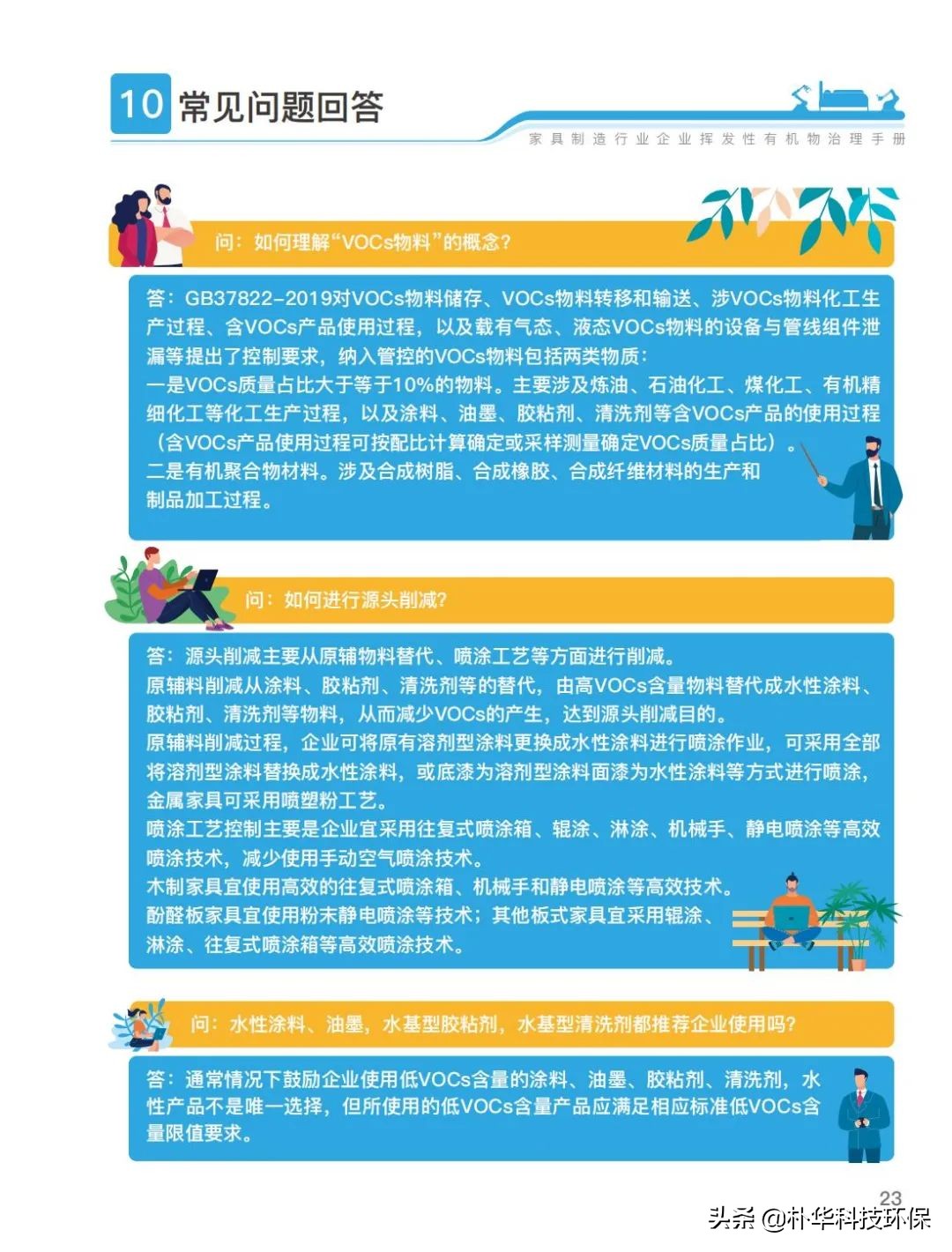 官方发布家具制造行业挥发性有机物治理手册